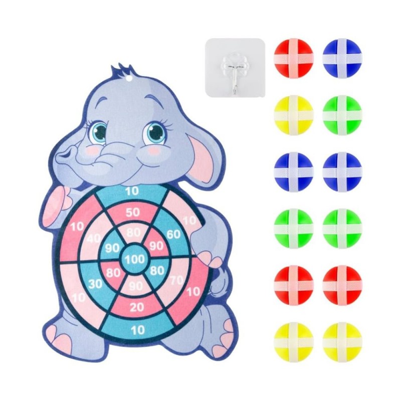 103393716_6970e315707ce لعبة إصابة الهدف على شكل فيل للأطفال - الصورة 1