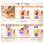 خلاط كهربائي شحن USB