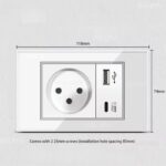 ابريز كهرباء مع شاحن usb, pd 2A