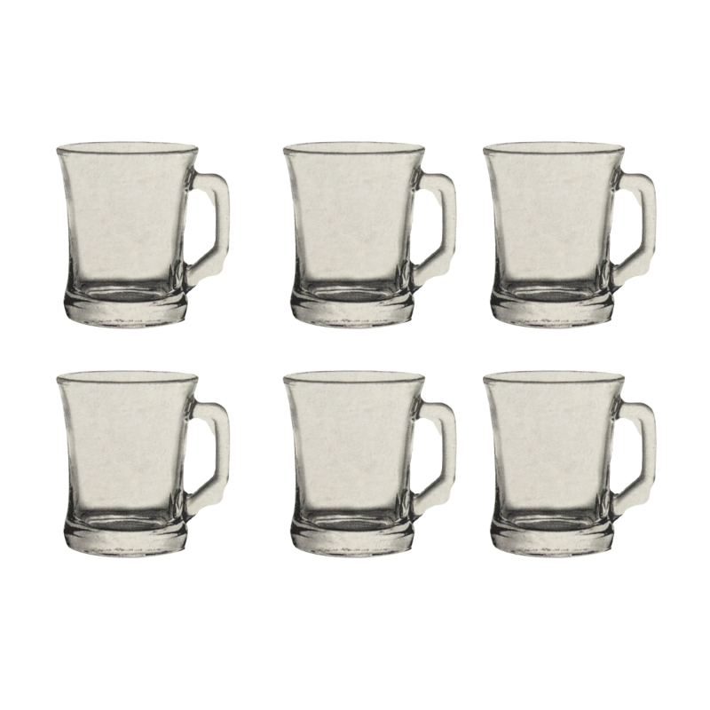 ⁦كاسات شاي 6 كاسات⁩ - الصورة ⁦1⁩