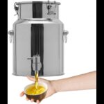 بريق زيت ستانلس سعة 18 لتر مع ستانلس حنفية