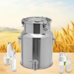 ⁦بريق زيت ستانلس سعة 18 لتر مع ستانلس حنفية⁩ - الصورة ⁦2⁩