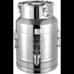 ⁦بريق زيت ستانلس سعة 7.4 لتر مع حنفية⁩ - الصورة ⁦2⁩