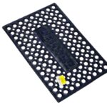 دعسة جلد بتصميم مستطيل