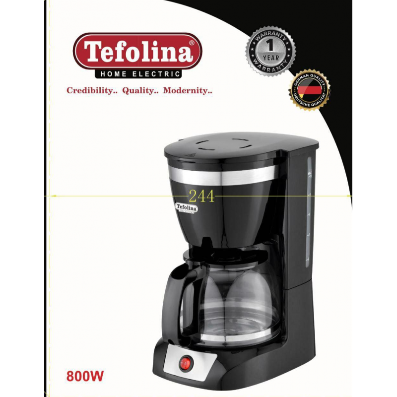 ⁦ماكنة صنع القهوة 800 واط⁩ - الصورة ⁦1⁩