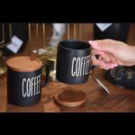 ⁦طقم 6 مجات+ 6كوسترات لون اسود + صينية⁩ - الصورة ⁦2⁩