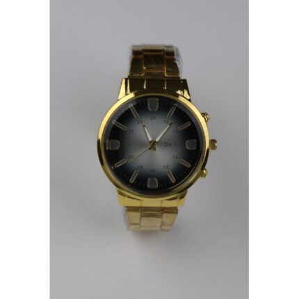 ساعة يد رجالية دائرية ستانلس ستيل