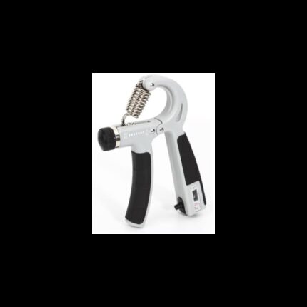 أداة تقوية قبضة اليد (Hand Grip Strengthener) مزودة بعدّاد رقمي وعدّالة مقاومة قابلة للتعديل