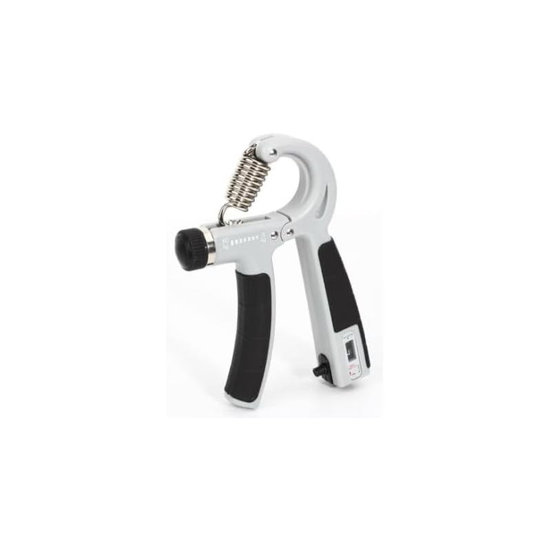 ⁦أداة تقوية قبضة اليد (Hand Grip Strengthener) مزودة بعدّاد رقمي وعدّالة مقاومة قابلة للتعديل⁩ - الصورة ⁦1⁩