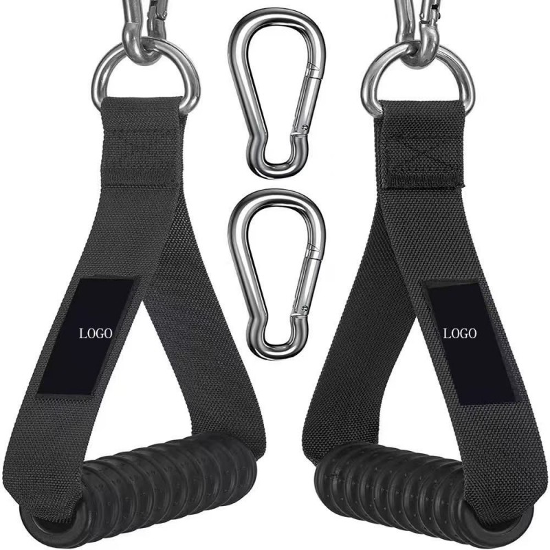 103393900_6970e38c8cac1 مقابض تمارين متعددة الاستخدام (Cable Handles / Resistance Band Handles) تُستخدم في أجهزة الجيم أو مع الأربطة المقاومة - الصورة 1