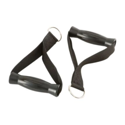 مقابض تمارين رياضية (Gym Cable Handles) تُستخدم مع أجهزة الكابل أو الأربطة المقاومة