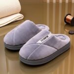 ⁦سليبر شتوي رجالي لون سكني⁩ - الصورة ⁦2⁩