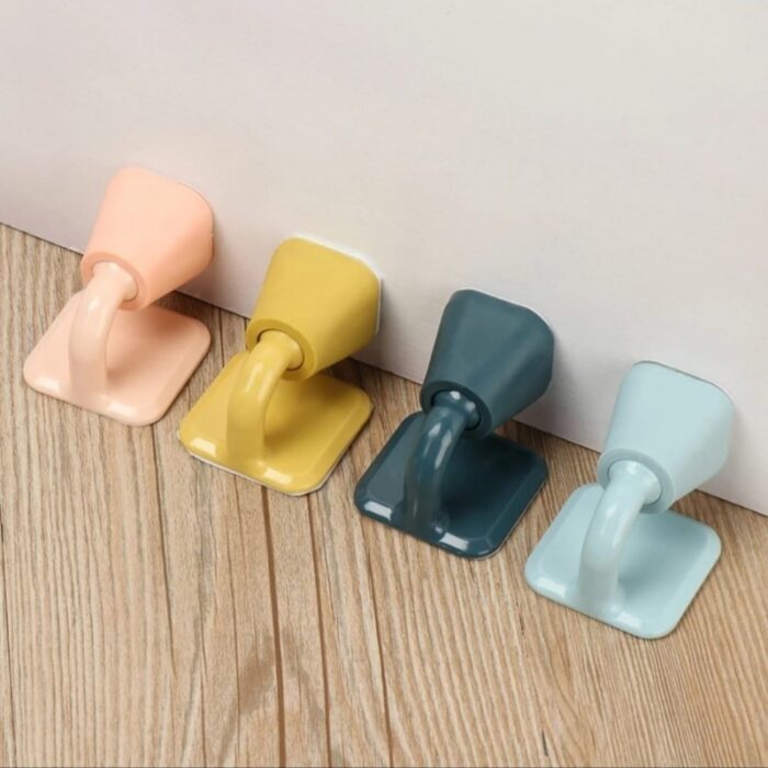 ⁦مثبت باب مطاطي لون زهري⁩ - الصورة ⁦4⁩