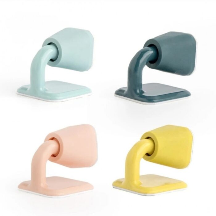 ⁦مثبت باب مطاطي لون أزرق⁩ - الصورة ⁦4⁩