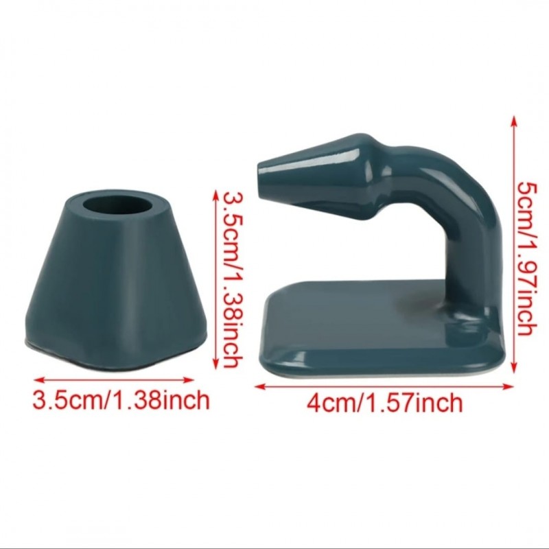 ⁦مثبت باب مطاطي لون زيتي⁩ - الصورة ⁦1⁩