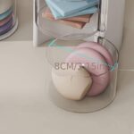 ⁦منظم مكياج دوار لون ابيض طبقتين⁩ - الصورة ⁦4⁩