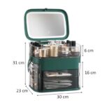 ⁦منظم مرآة وجوانب لون أخضر⁩ - الصورة ⁦2⁩