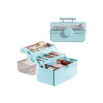 منظم مكياج 180 درجة لون أزرق