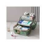 منظم مكياج وردة 180 درجة لون أخضر