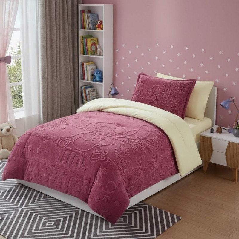 103394106_6970e419089c5 طقم لحاف شتوي مفرد ونصف 4 قطع شتوي موديل KARMA من DAMRA - الصورة 1