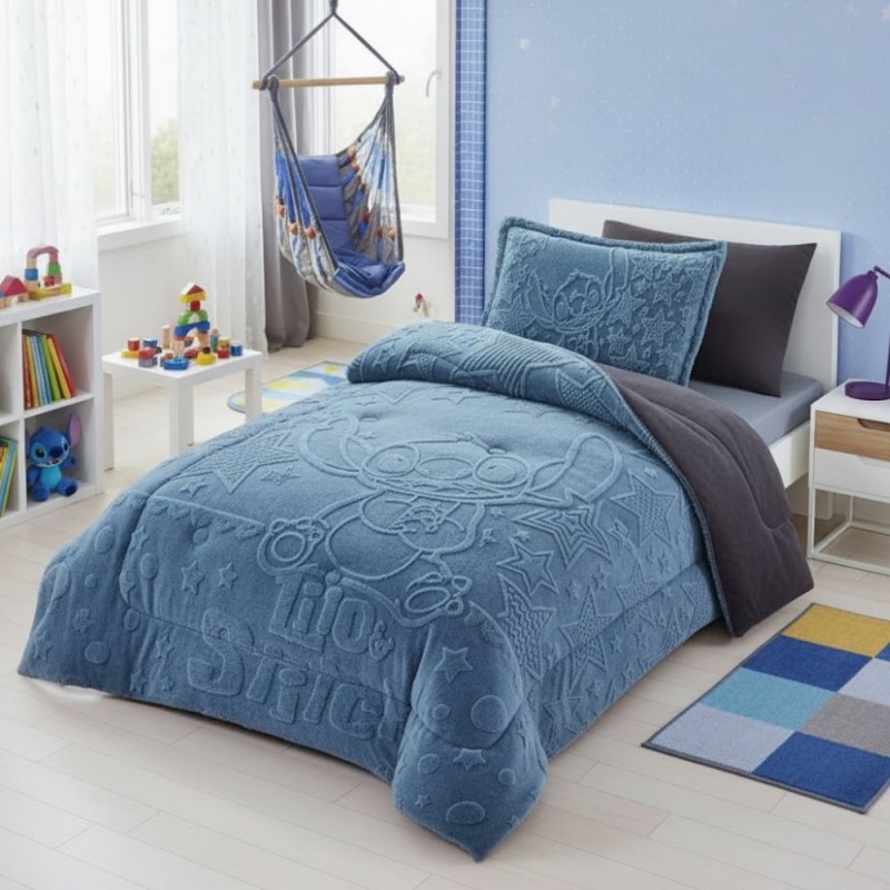 103394111_6970e41d3c0dc طقم لحاف شتوي مفرد ونصف 4 قطع شتوي موديل KARMA من DAMRA - الصورة 1