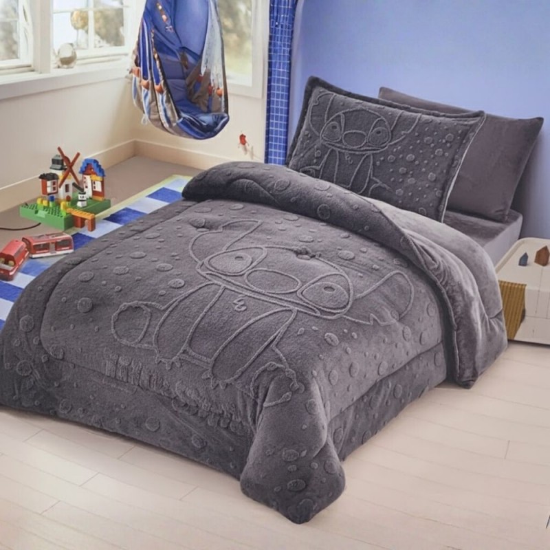 ⁦طقم لحاف شتوي مفرد ونصف 4 قطع شتوي موديل KARMA من DAMRA⁩ - الصورة ⁦1⁩