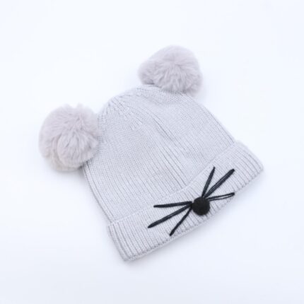 طاقية للأطفال لون سكني فاتح