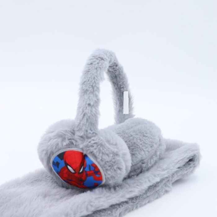 ⁦طوق للأذن مع لفحة للأطفال لون سكني⁩ - الصورة ⁦2⁩