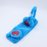 ⁦طوق للأذن مع لفحة للأطفال لون أزرق⁩ - الصورة ⁦2⁩