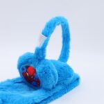 ⁦طوق للأذن مع لفحة للأطفال لون أزرق⁩ - الصورة ⁦3⁩