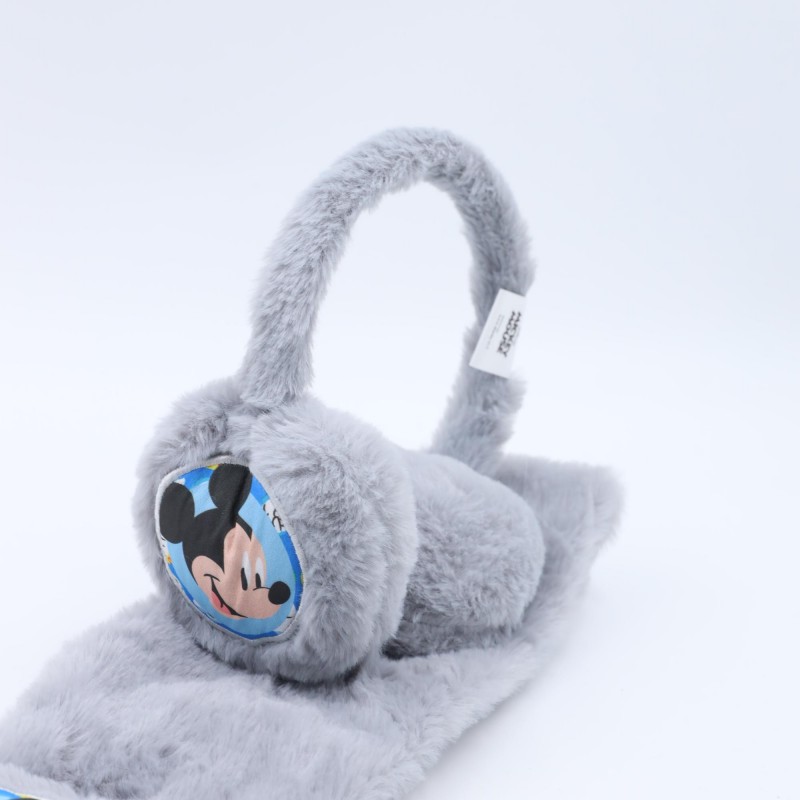 ⁦طوق للأذن مع لفحة لون سكني⁩ - الصورة ⁦1⁩