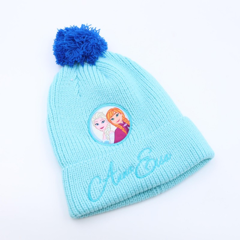 ⁦طاقية للأطفال لون أزرق⁩ - الصورة ⁦1⁩