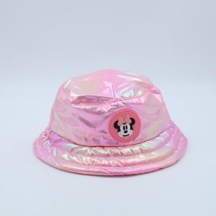 طاقية للأطفال لون زهري