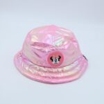 ⁦طاقية للأطفال لون زهري⁩ - الصورة ⁦2⁩