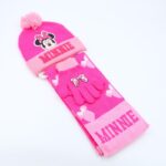 ⁦طاقية للأطفال لون فوشي⁩ - الصورة ⁦2⁩