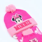 ⁦طاقية للأطفال لون فوشي⁩ - الصورة ⁦3⁩