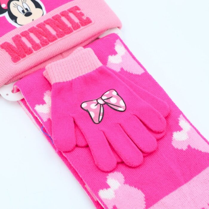 ⁦طاقية للأطفال لون فوشي⁩ - الصورة ⁦4⁩