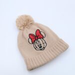 ⁦طاقية للأطفال لون بيج⁩ - الصورة ⁦2⁩