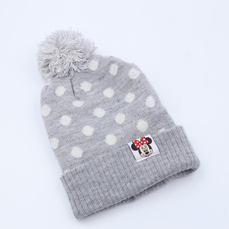 103394200_6970e45dbc3da طاقية للأطفال لون رمادي - الصورة 1