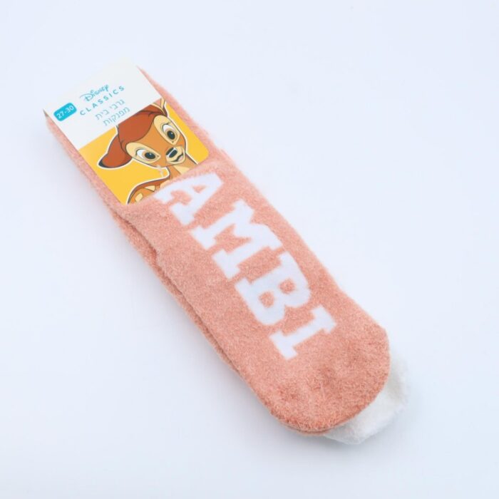 ⁦زوج جرابين بيتي شتوي DISNEY- BAMBI نمرة 27-30⁩ - الصورة ⁦2⁩