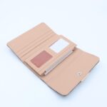 ⁦جزدان نقشة مربعات لون أسود⁩ - الصورة ⁦3⁩