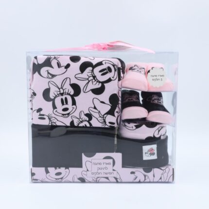 طقم بيبي حديت الولادة MINNIE MOUSE بناتي 5 قطع