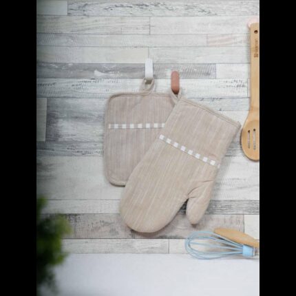 [18110022] طقم أدوات مطبخ قماش 2 قطعة COCINA