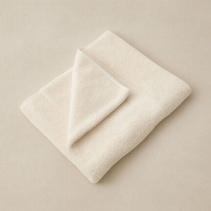 [27170016] منشفة قطن لون اوفوايت VALOR BRONZE 90X145 CM