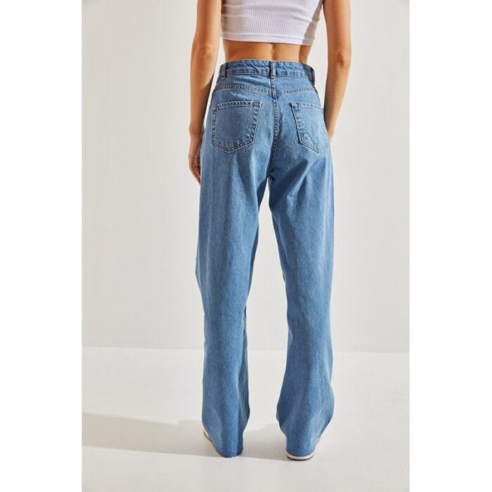 ⁦بنطلون جينز ستاتي رجل عريضة Bianco Lucci⁩ - الصورة ⁦2⁩