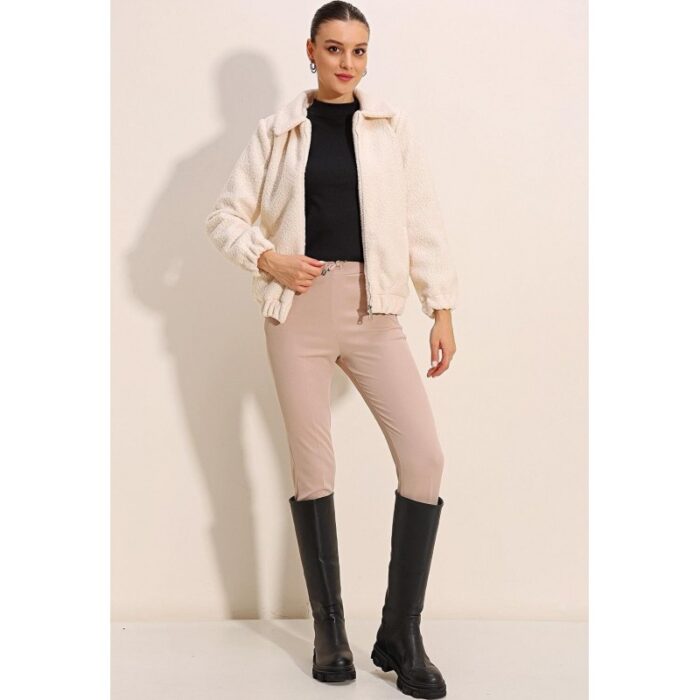 ⁦جاكيت ستاتي شتوي لون بيج Bigdart⁩ - الصورة ⁦4⁩