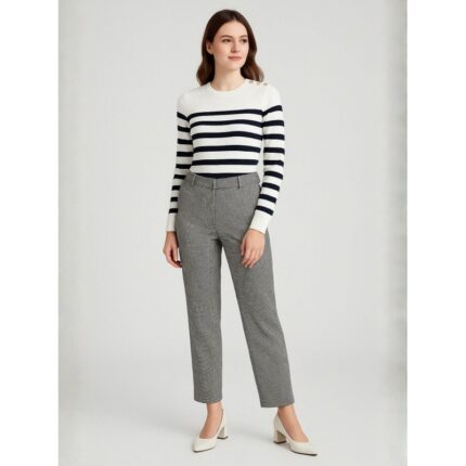 بنطلون ستاتي قماش كاروهات