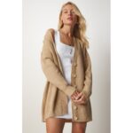 ⁦جرزة ستاتي شتوي لون بيج⁩ - الصورة ⁦2⁩