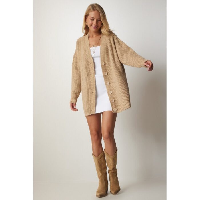 ⁦جرزة ستاتي شتوي لون بيج⁩ - الصورة ⁦3⁩