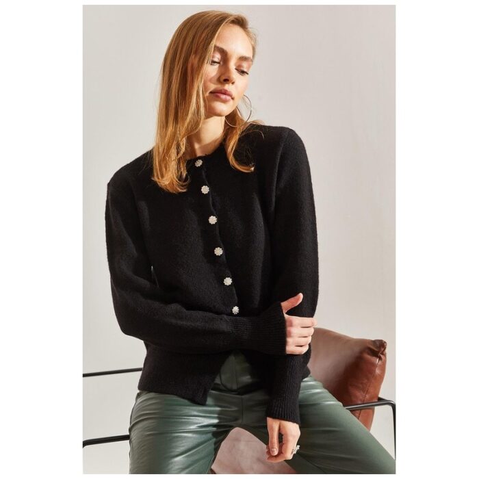 ⁦جرزة ستاتي شتوي لون أسود Bianco Lucci⁩ - الصورة ⁦3⁩